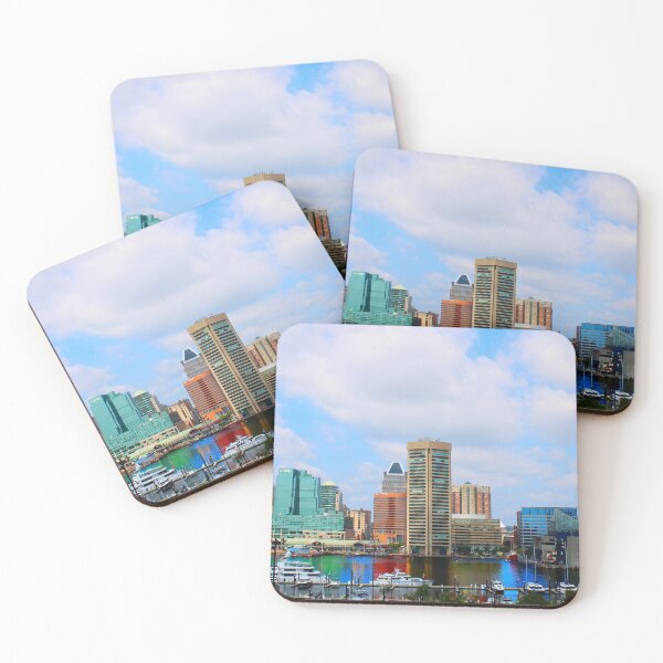 Item preview, Baltimore Inner Harbor (Colorful) designed and sold by Lyle M Designs.