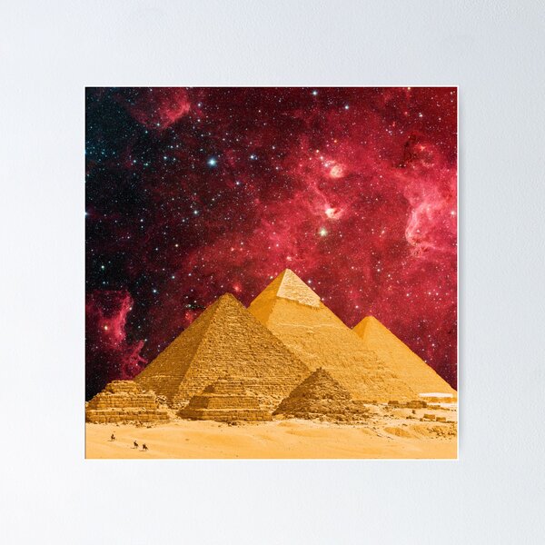 Item preview, The Great Pyramids designed and sold by Natures Necropolis.