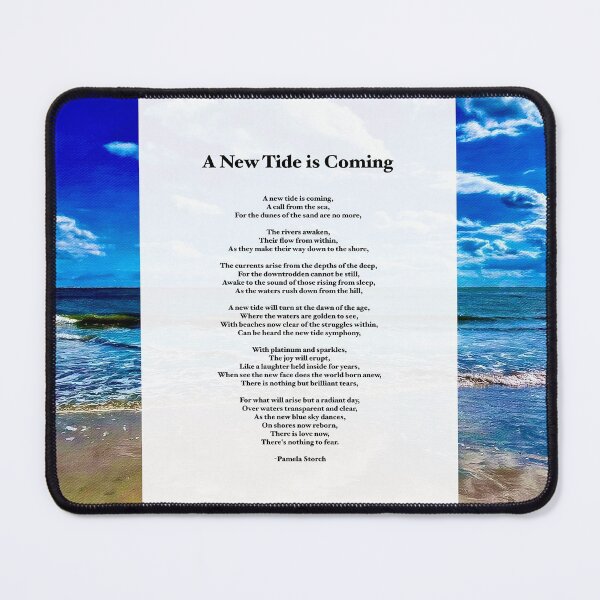 Item preview, A New Tide is Coming Poem designed and sold by Pamela Storch.