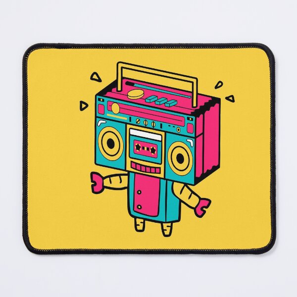Item preview, Boom Bot The Retro Boom Box Robot designed and sold by 4U2NV-LDN.