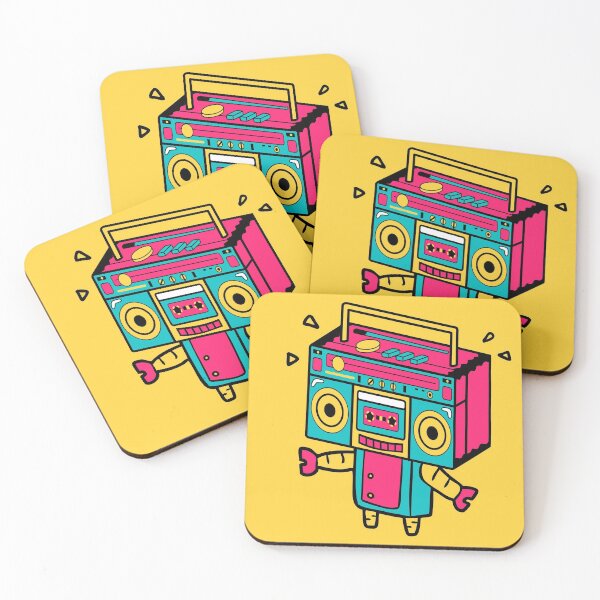 Item preview, Boom Bot The Retro Boom Box Robot designed and sold by 4U2NV-LDN.