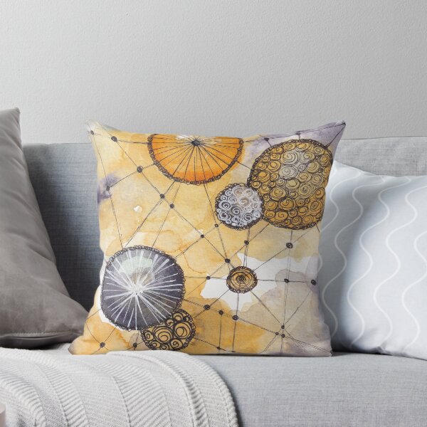 Item preview, Yellow Bubble Abstract painting designed and sold by balefyren.