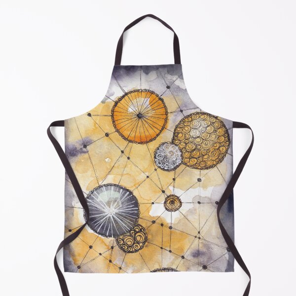 Item preview, Yellow Bubble Abstract painting designed and sold by balefyren.