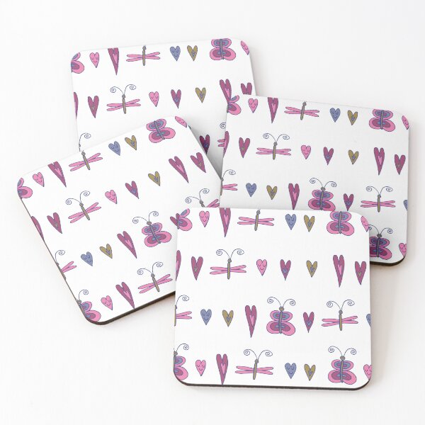 Item preview, Butterflies and hearts. designed and sold by Olga81creative.