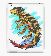 Smaug giganteus- Blue N green iPad Case/Skin