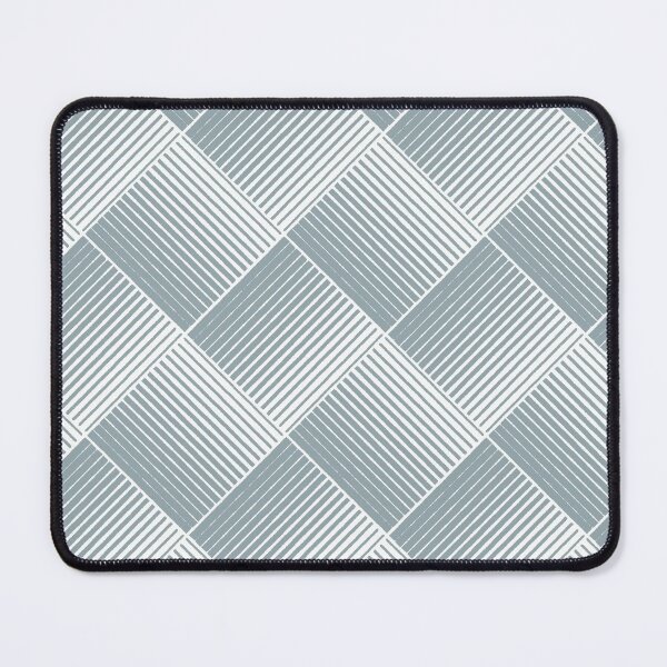 Artikelvorschau, Mid-tone Blue and White Square Stripe Pattern Pairs Graham and Brown 2022 Color of the Year Breathe - Colour Trends - Hue - Shade entworfen und verkauft von ColorOfTheYears.
