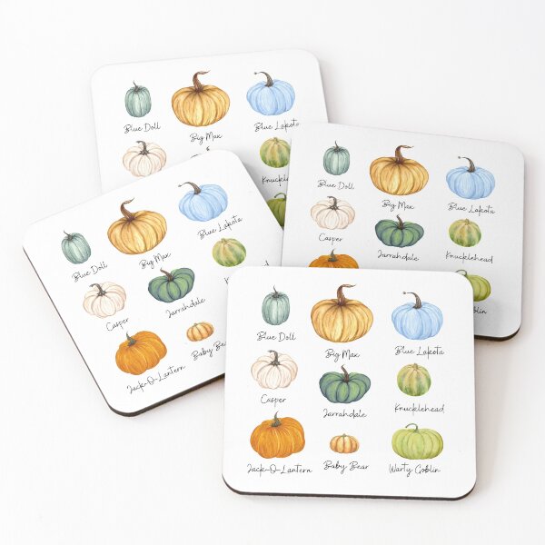 Item preview, Watercolor Pumpkin Names | Fall Aesthetic Design designed and sold by MiaDelelai.