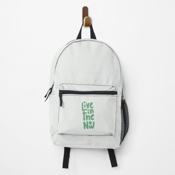 Item preview, Live in the Now Lettering (Green) designed and sold by PepAndGrace.