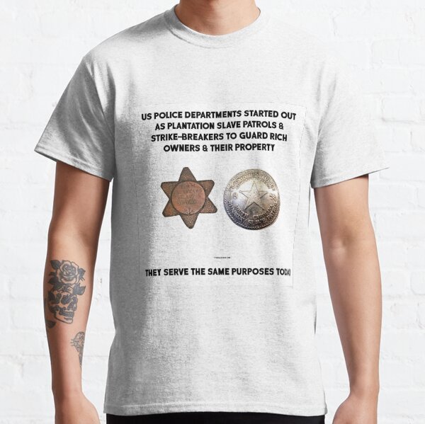 The Origins Of US Police Classic T-Shirt