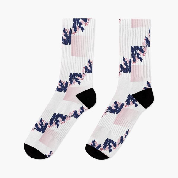 Aperçu de l'œuvre Fleurs roses bleues simples créée et vendue par Thia14.