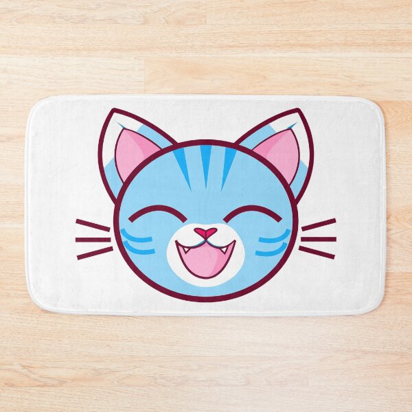 Item preview, Cat Head 4 blue designed and sold by thatsit-itslit.