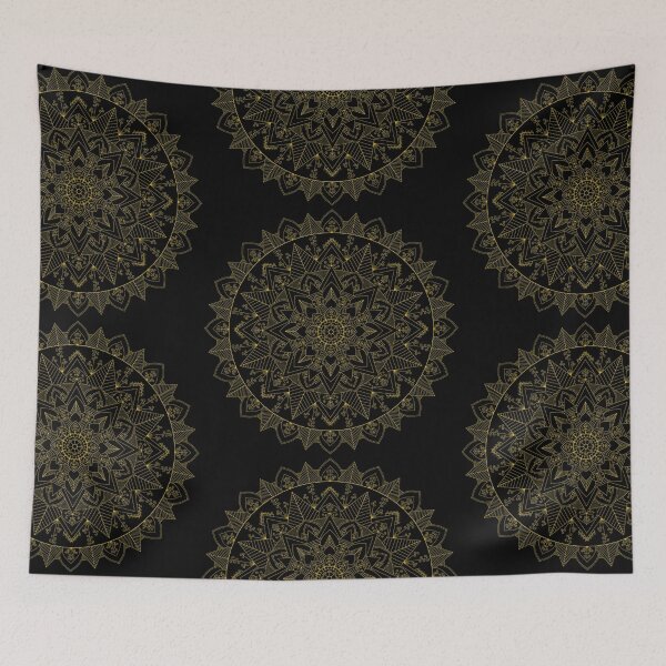 Item preview, Yellow Mandala designed and sold by OwlBeeDesigns.
