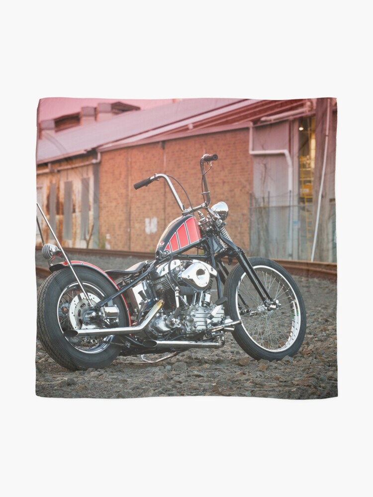 Pañuelo «Harley Davidson Bobber de Nathan Moses» de HoskingInd Redbubble
