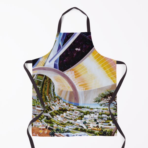 Item preview, NASA ARC Stanford Torus Space Colony Art designed and sold by bobbooo.