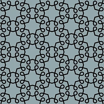 Imagen de la obra Mid-tone Blue and Black Swirl Shape Tile Pattern Pairs Graham and Brown 2022 Color of the Year Breathe - Colour Trends - Hue - Shade de ColorOfTheYears