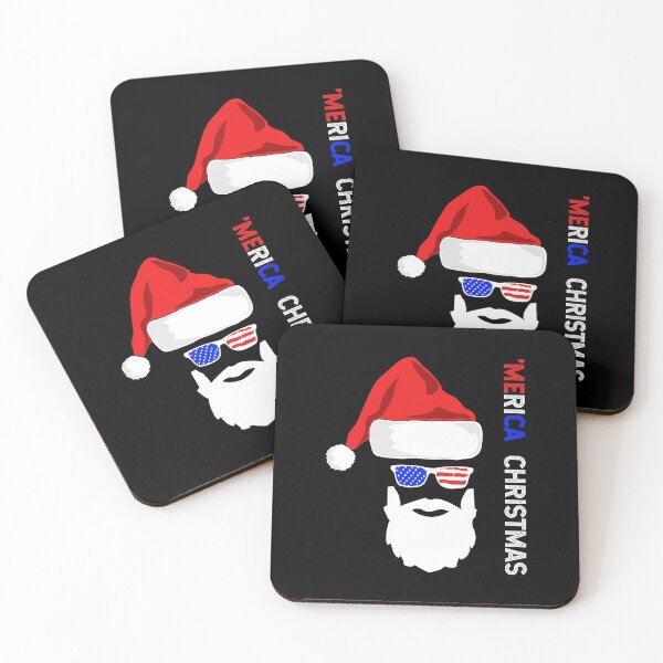 Item preview, Cool Santa Merica Christmas designed and sold by TKsTees.
