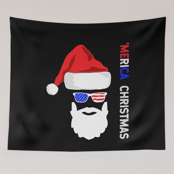 Item preview, Cool Santa Merica Christmas designed and sold by TKsTees.