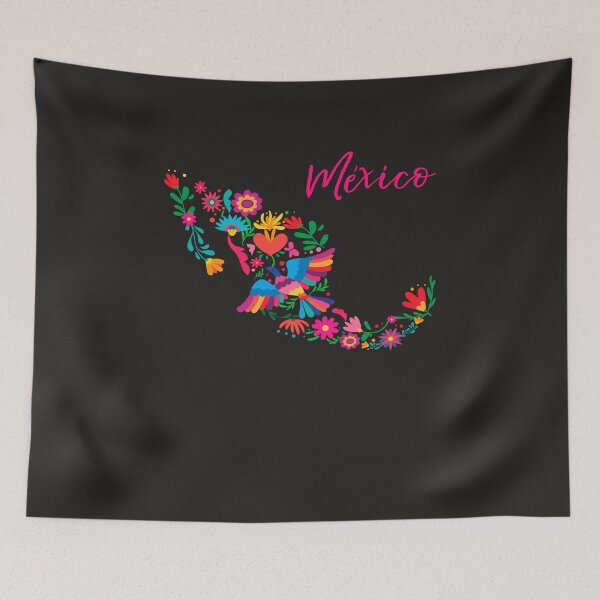 Item preview, Mexico Flowers Otomi Embroidery Design designed and sold by myrgomez.