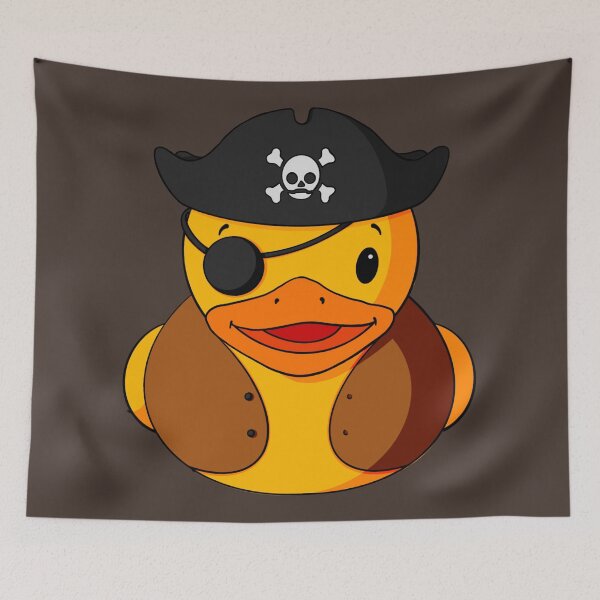 Item preview, Pirate Rubber Duck designed and sold by Alisha Ober Designs.