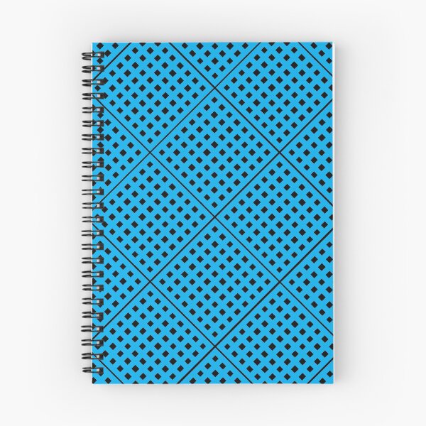 Item preview, Criss Cross Angled Line Pattern in Blue on Black designed and sold by Neil Feigeles.