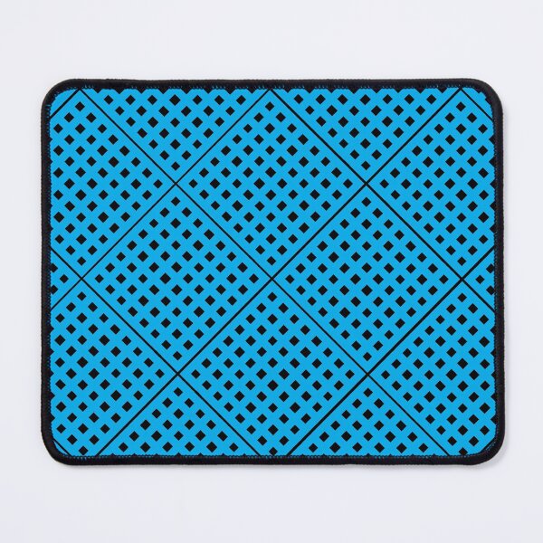 Item preview, Criss Cross Angled Line Pattern in Blue on Black designed and sold by Neil Feigeles.