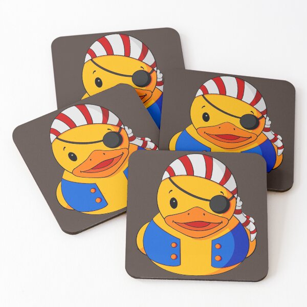 Aperçu de l'œuvre Canard en caoutchouc pirate créée et vendue par Alisha Ober Designs.