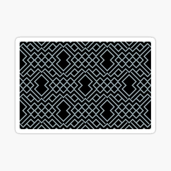 Medium Blue Checker Board Pattern Pairs Tranquil Blue 114-57-24