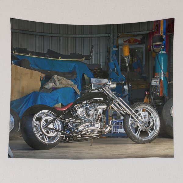 Item preview, Mark's Black Custom Chopper designed and sold by HoskingInd.