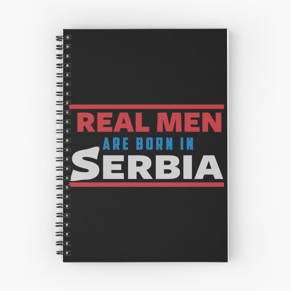 Item preview, Real Men Are Born in Serbia designed and sold by TinThor.