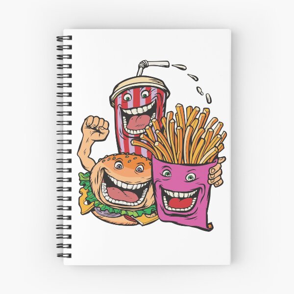 Item preview, Funny Burger cola drink fries potatoes fast food designed and sold by HichamMissiame.