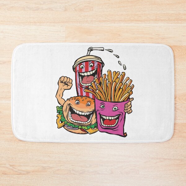 Item preview, Funny Burger cola drink fries potatoes fast food designed and sold by HichamMissiame.