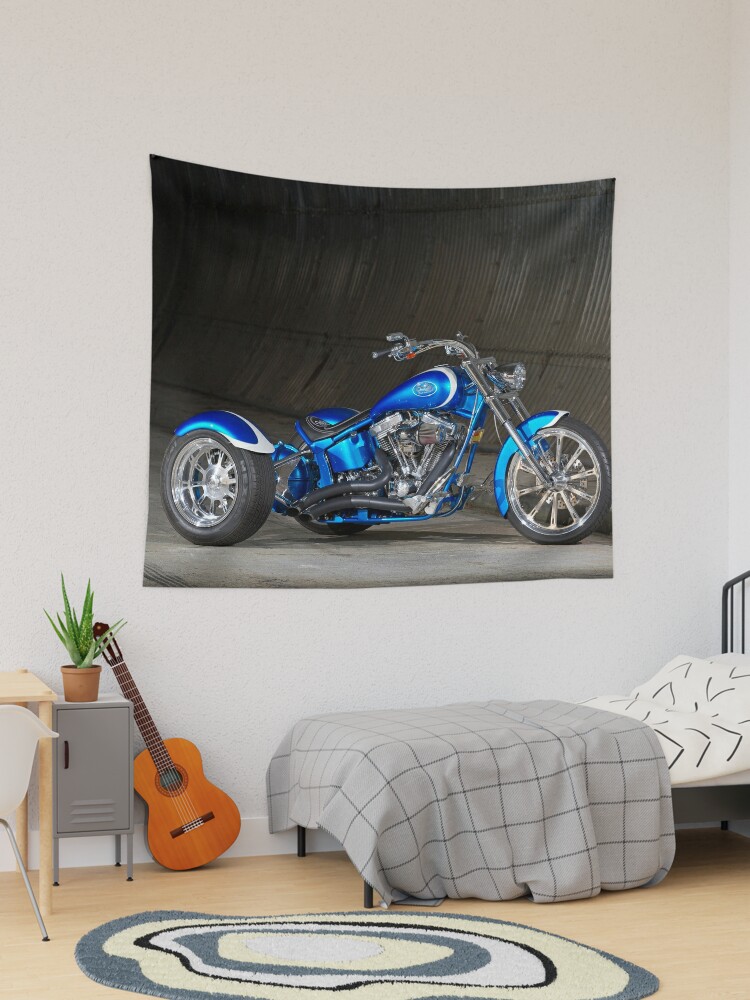 Harley Davidson bike Tapestry for Sale by Aurealis