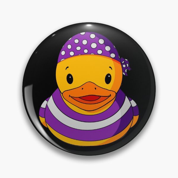 Item preview, Pirate Rubber Duck designed and sold by Alisha Ober Designs.