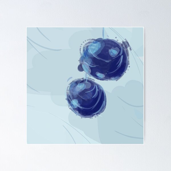 Item preview, Classic Christmas Ornaments Art Design Blue designed and sold by EssarangArt.