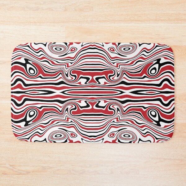 Item preview, Red, black and white Abstract art - modern Abstract art designed and sold by Alice-Elgawi.