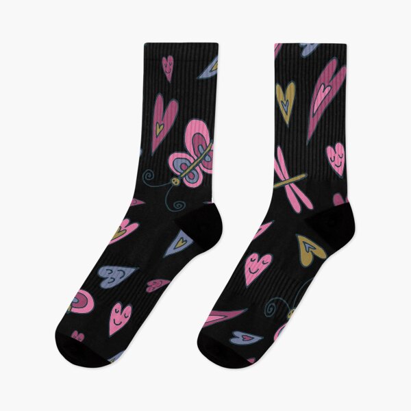 Item preview, Butterflies on a black background. designed and sold by Olga81creative.