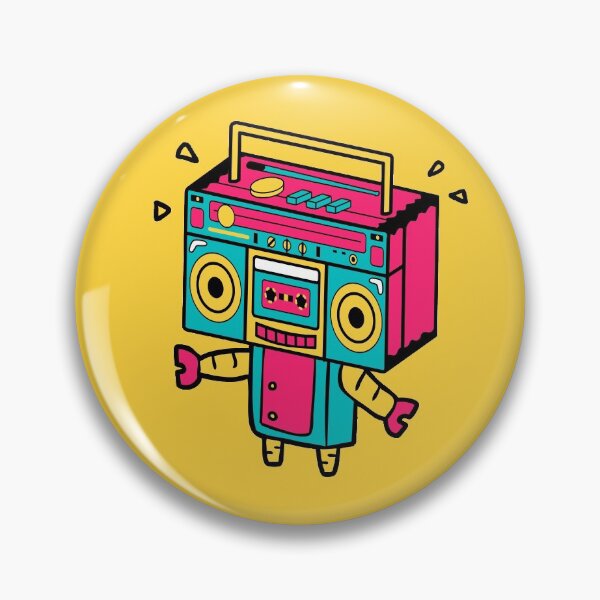 Item preview, Boom Bot The Retro Boom Box Robot designed and sold by 4U2NV-LDN.