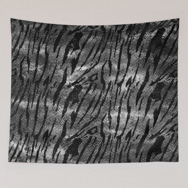 Item preview, Zebra Distressed Black and White Pattern designed and sold by RossWilson12.
