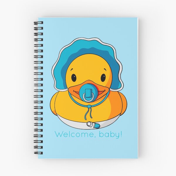 Item preview, Baby Boy Rubber Duck designed and sold by Alisha Ober Designs.