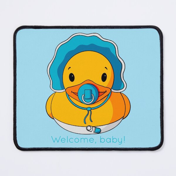 Item preview, Baby Boy Rubber Duck designed and sold by Alisha Ober Designs.