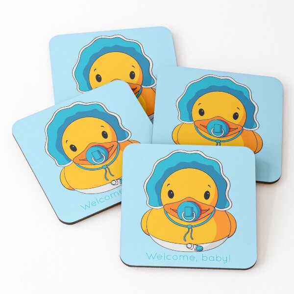 Item preview, Baby Boy Rubber Duck designed and sold by Alisha Ober Designs.