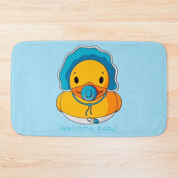 Item preview, Baby Boy Rubber Duck designed and sold by Alisha Ober Designs.