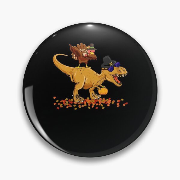 Item preview, Thanksgiving t-rex dabbing turkey designed and sold by ZDreamers.