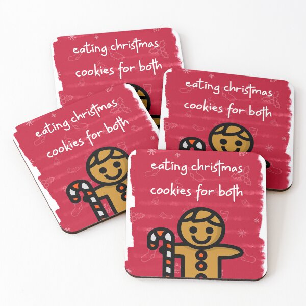 Item preview, Eating Christmas Cookies for Both designed and sold by JABG-01.
