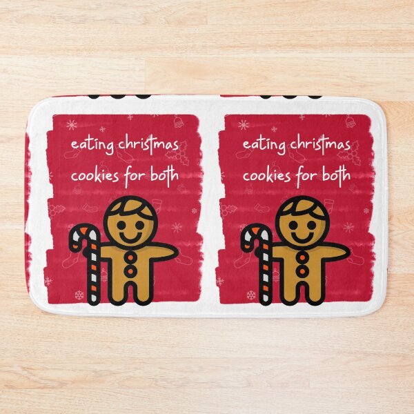 Item preview, Eating Christmas Cookies for Both designed and sold by JABG-01.