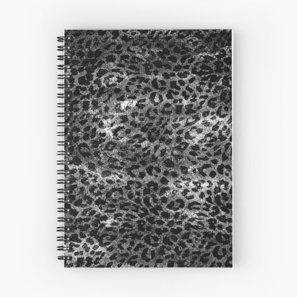 Item preview, Leopard distressed black and white animal pattern designed and sold by RossWilson12.