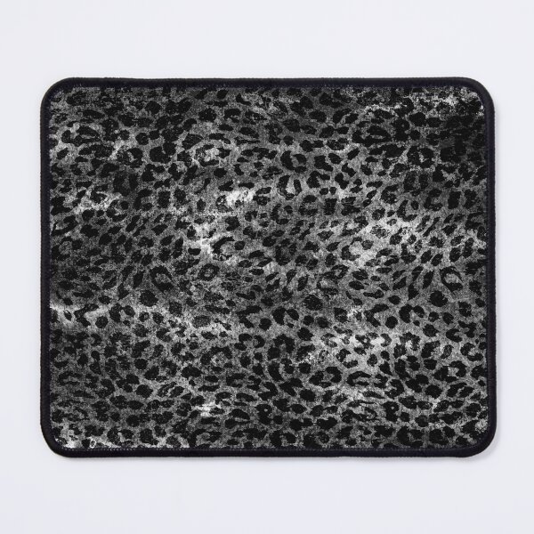 Item preview, Leopard distressed black and white animal pattern designed and sold by RossWilson12.
