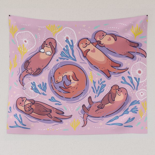 Item preview, Significant Otters pattern designed and sold by HichamMissiame.
