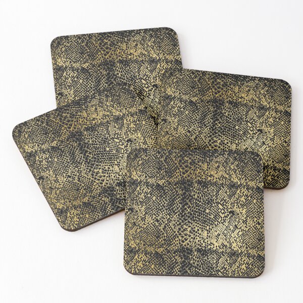 Item preview, Gold Distressed Snake Skin Print designed and sold by RossWilson12.