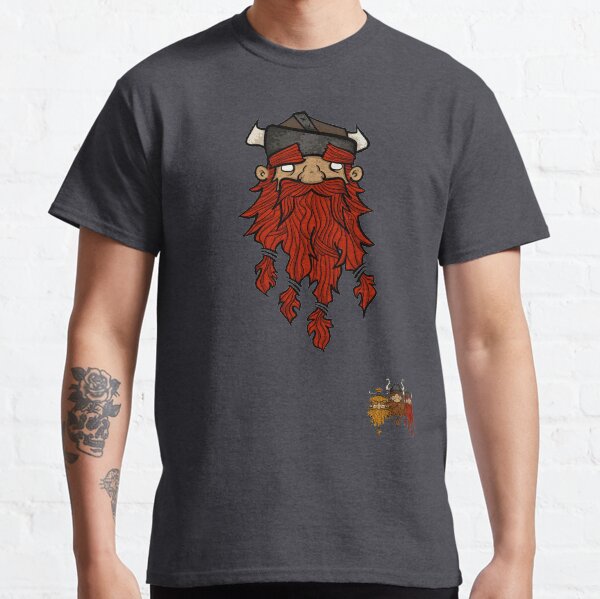 Sweet Nordic Red Viking and brothers Classic T-Shirt